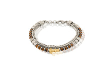 Load image into Gallery viewer, Tiger&#39;s Eye men&#39;s bracelet
