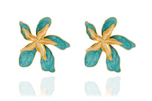 Load image into Gallery viewer, Panos Green Earrings
