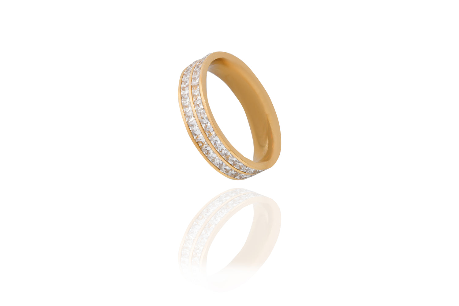 GOLD PLATED RING