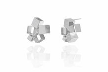 Load image into Gallery viewer, Square Cluster Earrings
