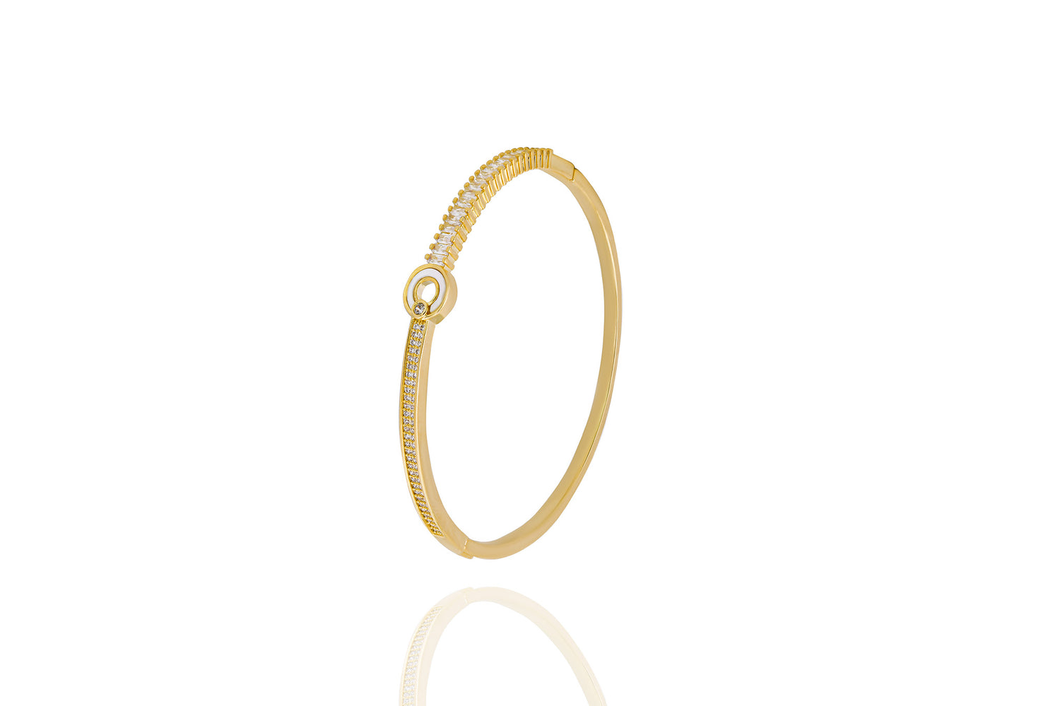 Elegant Diamond Bangle