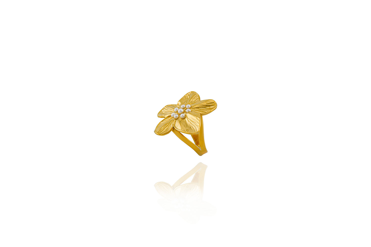 flower ring fashio