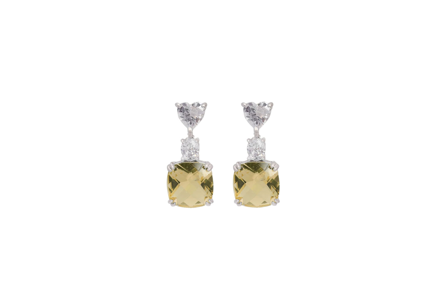 Square Drop Earrings