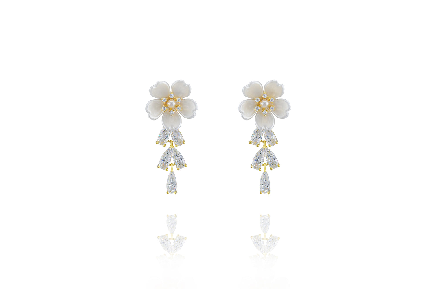 Earrings flowers