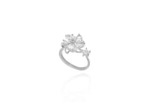 Load image into Gallery viewer, Zircon Flower Rings
